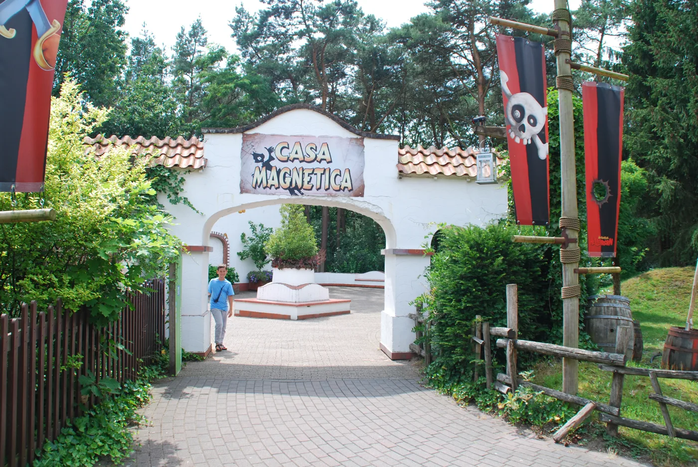 Casa Magnetica in Avonturenpark Hellendoorn