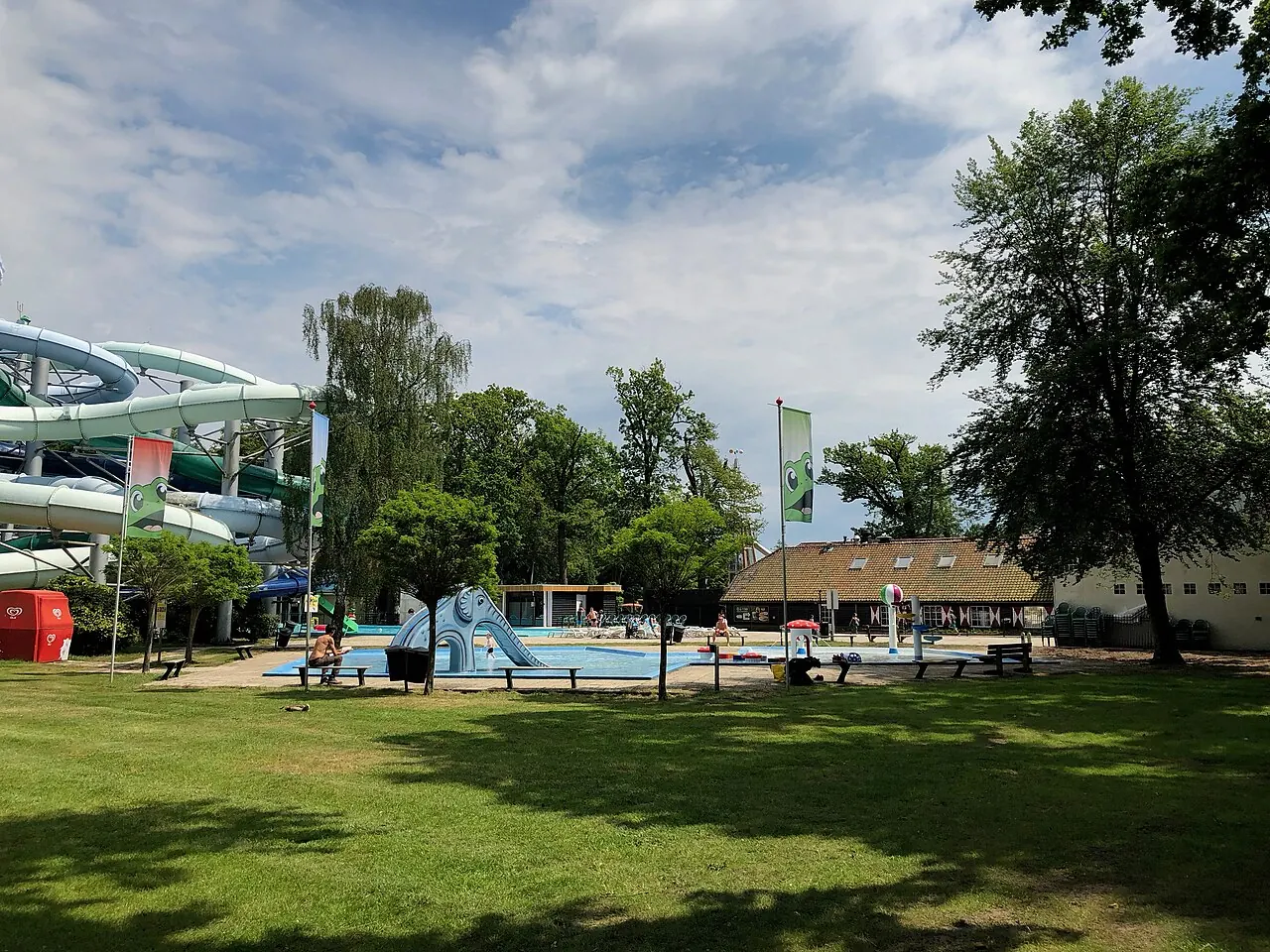Het zwemparadijs Tikibad bij Duinrell