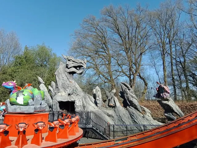 De attractie Drakennest in Avonturenpark Hellendoorn