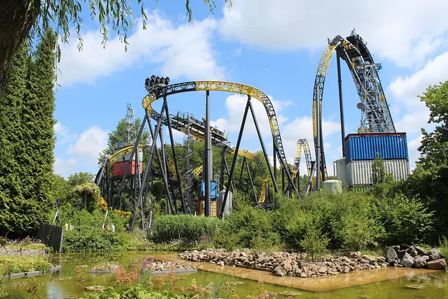 Achtbaan Lost Gravity in Walibi Holland
