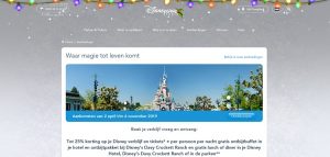 Korting Disneyland Parijs