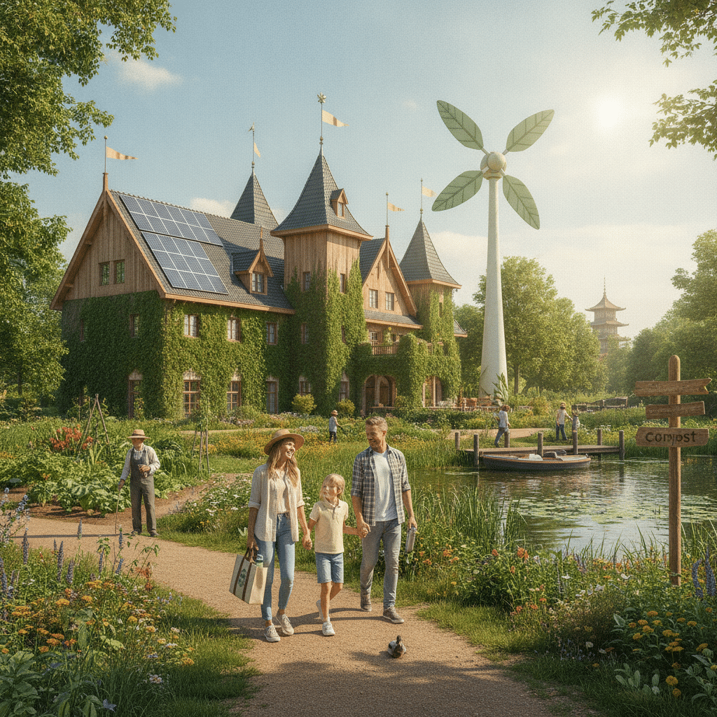 Duurzaamheid in het Efteling Hotel