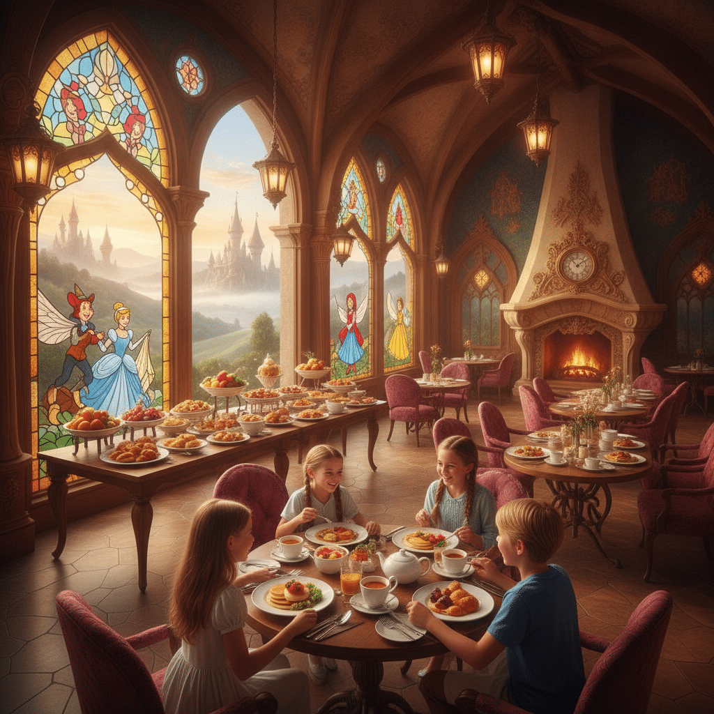 Efteling hotel ontbijt