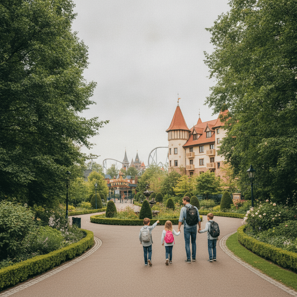 Locatie en nabijheid van het Efteling Hotel