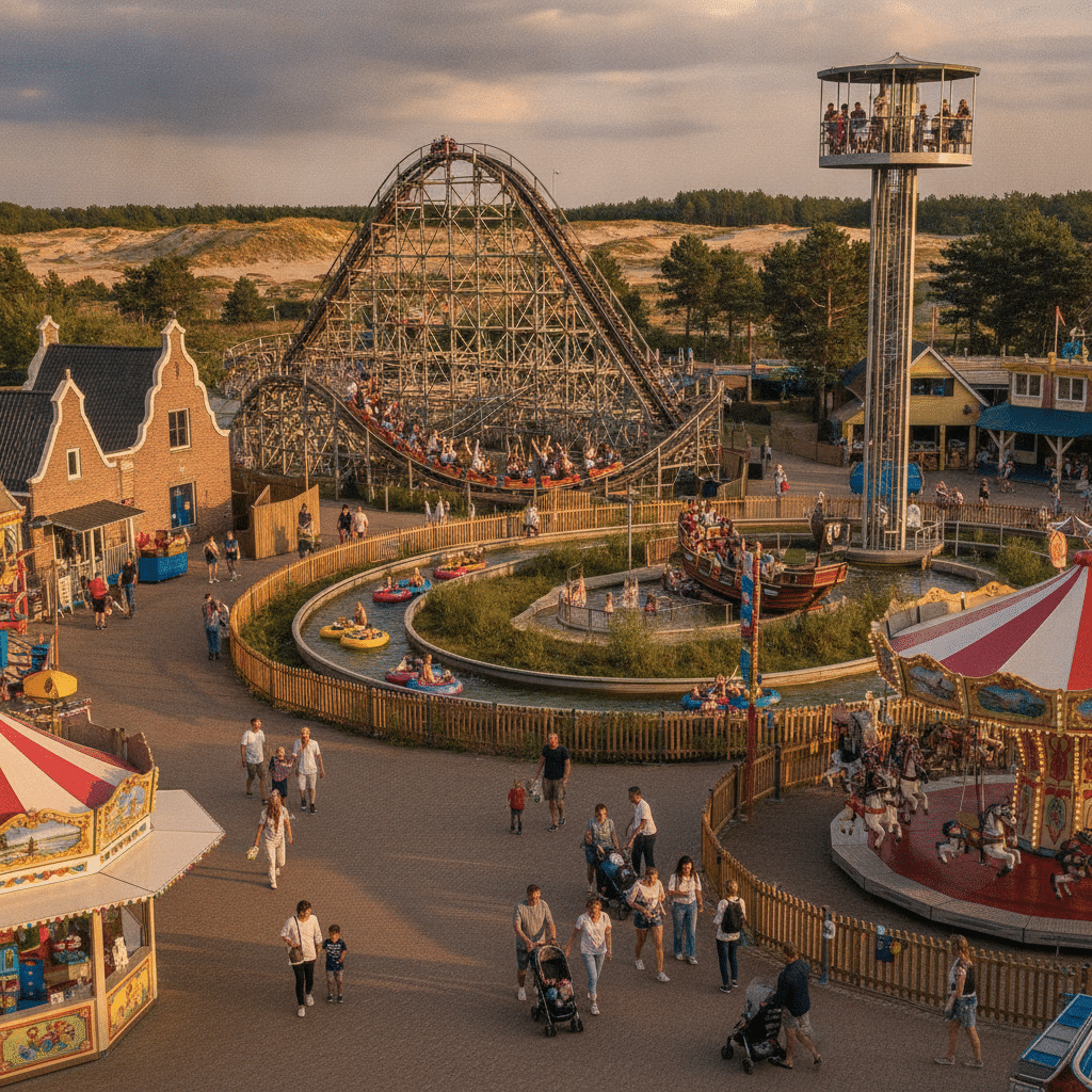 Populaire attracties en hoogtepunten in Pretpark Appelscha